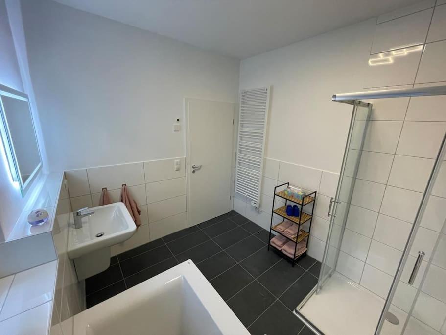 Ferienwohnung Im Gruenen Oranienburg Buitenkant foto