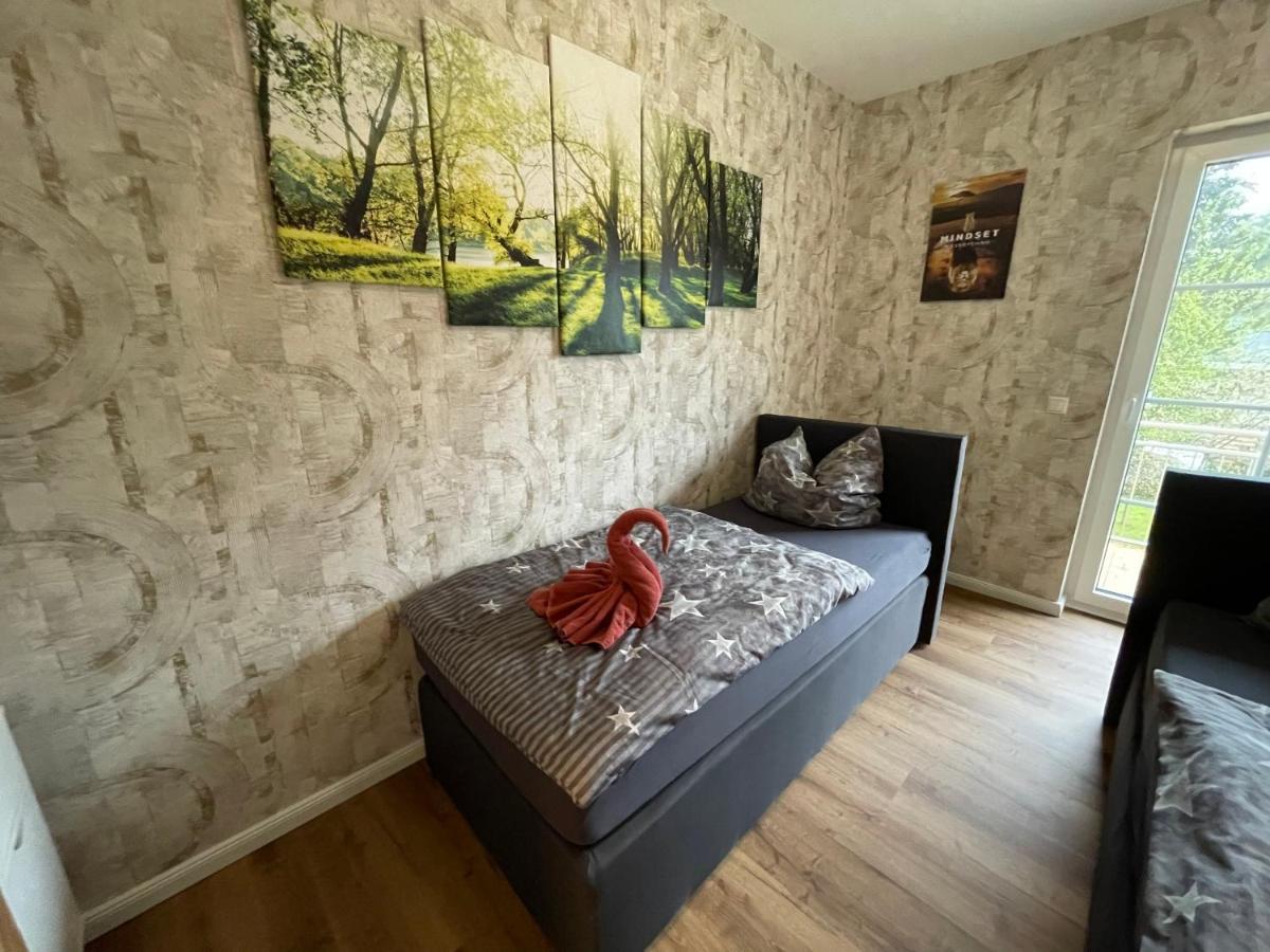 Ferienwohnung Im Gruenen Oranienburg Buitenkant foto